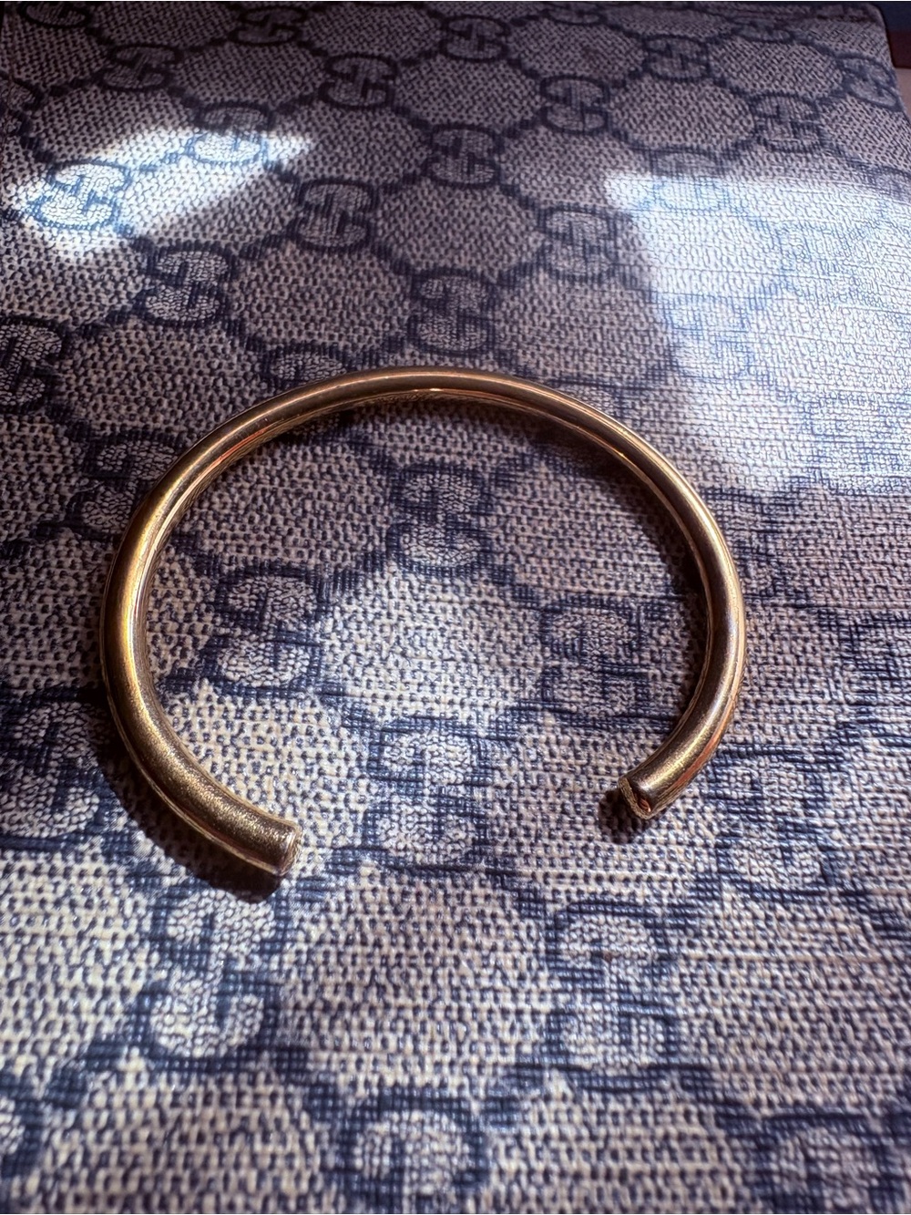 J. Crew Gold Open Cuff Bracelet
